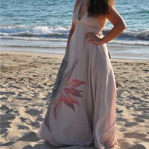 Lulu’s Floral Maxi Dress